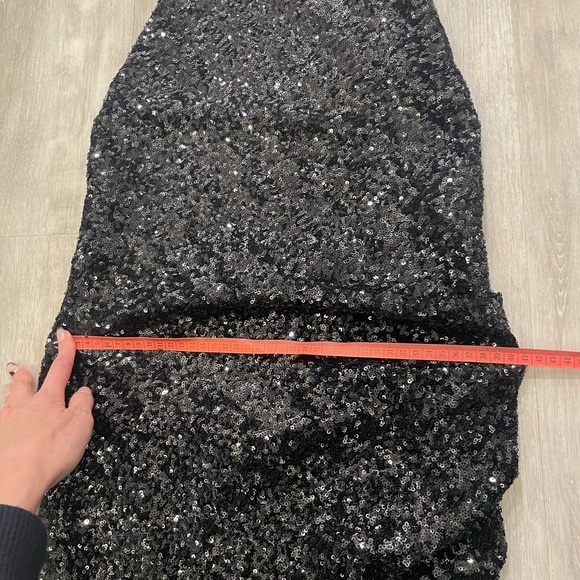 REVOLVE Samba Gown in Black Sequin - Picture 6 of 11